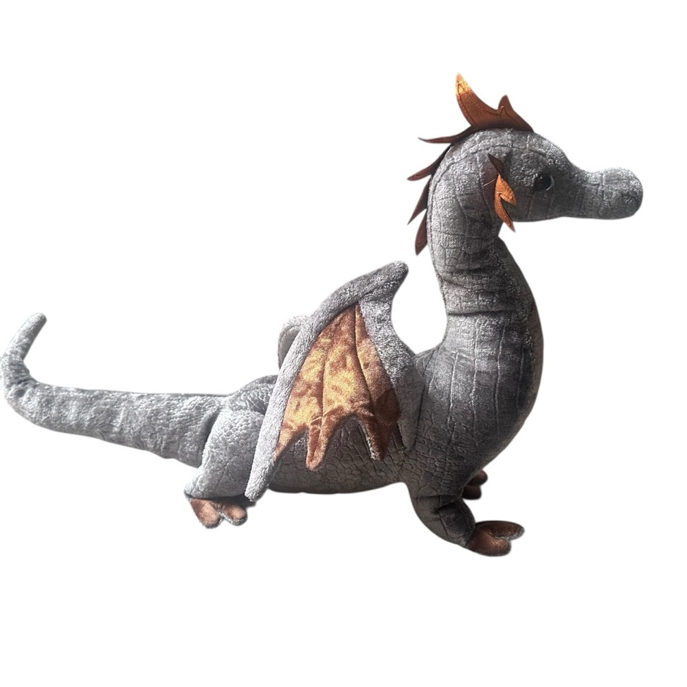 Douglas Cuddle‎ Toys Faust Silver Dragon - Picture 3 of 6